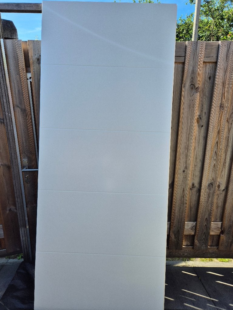 Opdekdeur Svedex Linea AL14 88 x 211,5 rechts links, Ophalen, 80 tot 100 cm, Binnendeur, Zo goed als nieuw