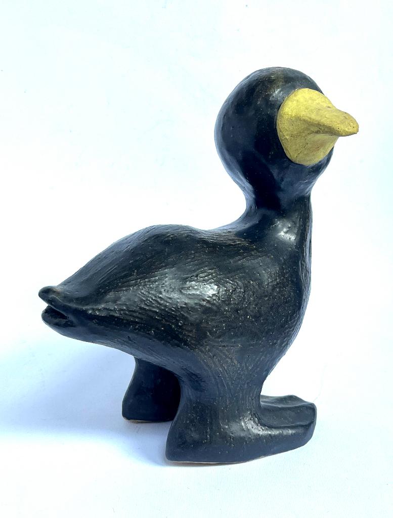 Grote Vogel Keramiek Gesigneerd LB, Antiek en Kunst, Antiek | Keramiek en Aardewerk, Ophalen of Verzenden