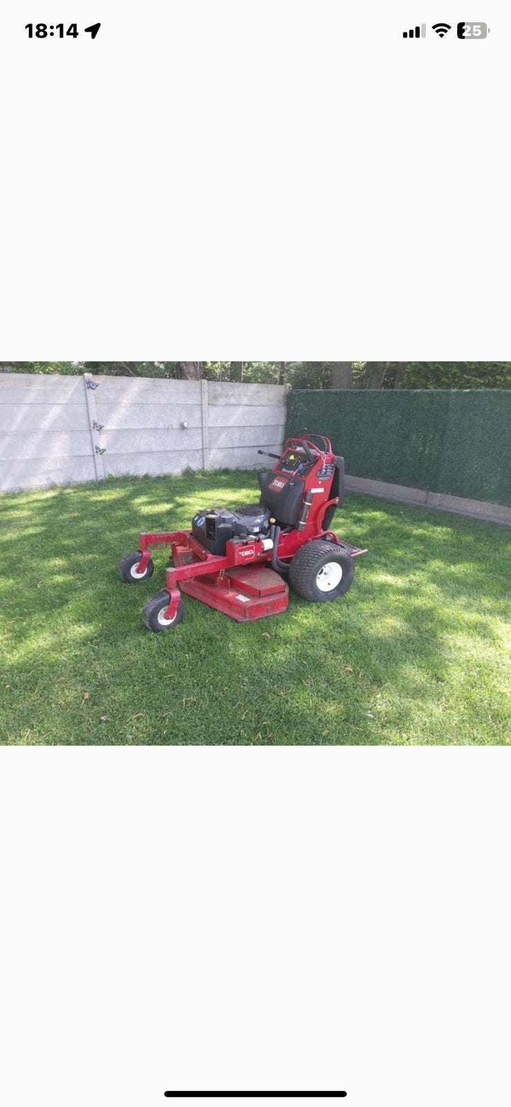 Toro maaier 24 pk, Tuin en Terras, Grasmaaiers, Ophalen, 50 cm of meer