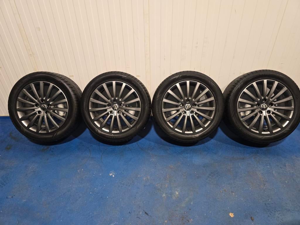🌞Originele VW Canberra velgen 18 inch T5 T5GP T6 T6.1, 18 inch, 255 mm, Banden en Velgen, Nieuw