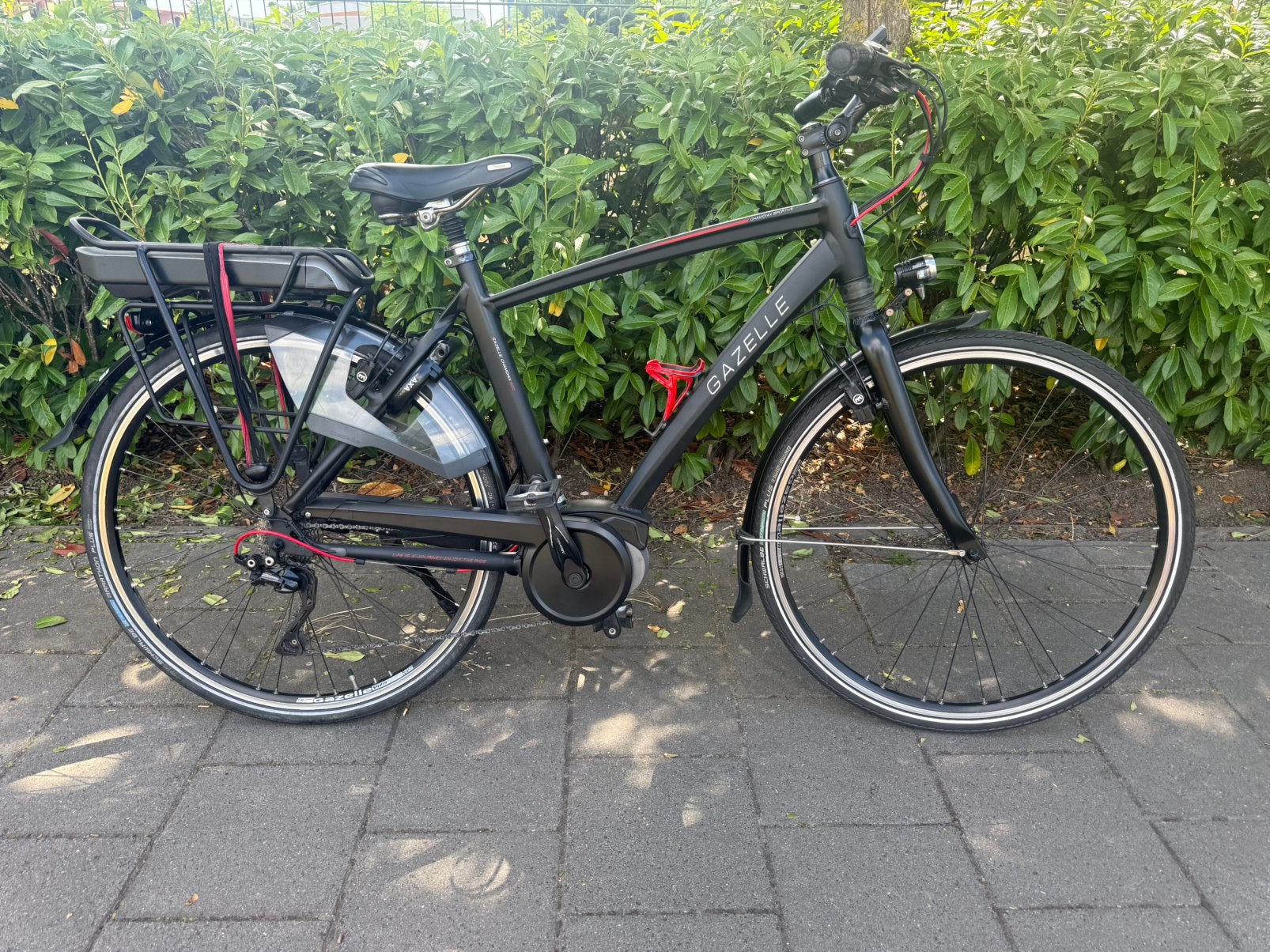 Elektrische fiets Gazelle Chamonix S30, Ophalen, Zo goed als nieuw, 51 tot 55 cm, 50 km per accu of meer