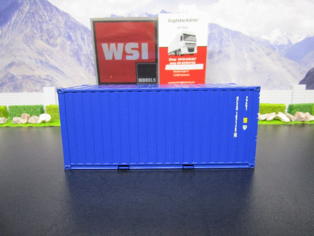 20 ft container wsi 04-2122 premium line, Ophalen, Nieuw, Bus of Vrachtwagen, Wsi