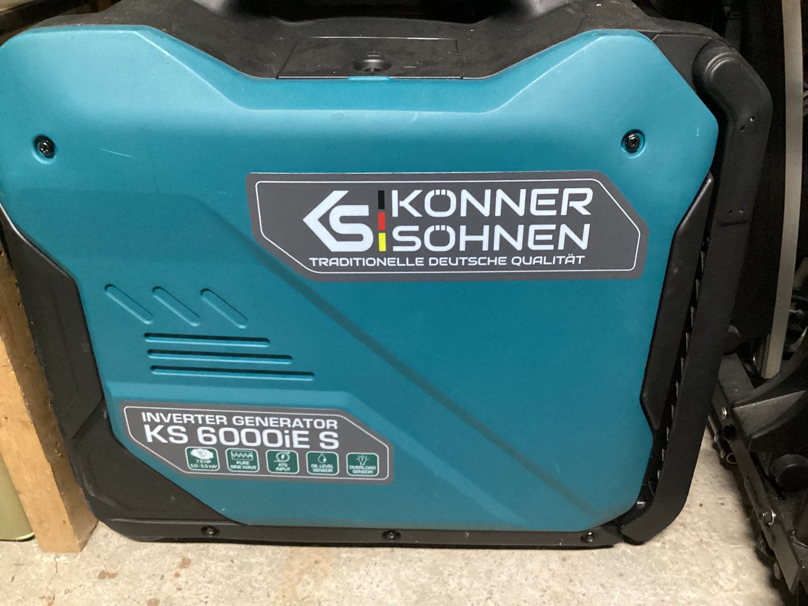 Kohner en sohne 6000 aggregaat, Doe-het-zelf en Verbouw, Gereedschap | Machine-onderdelen en Toebehoren, Zo goed als nieuw, Ophalen