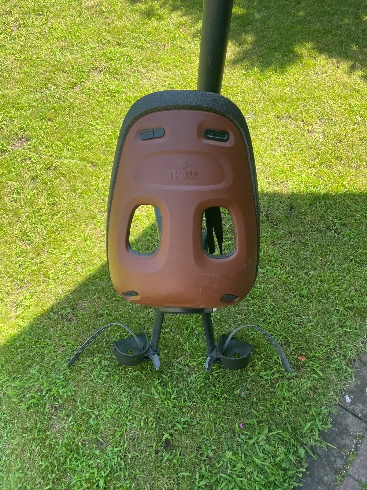 Thule Yepp Nexxt Mini Fietszitje - Voorzitje met adapter, Voorzitje, Ophalen of Verzenden, 0 t/m 13 kg, Gebruikt