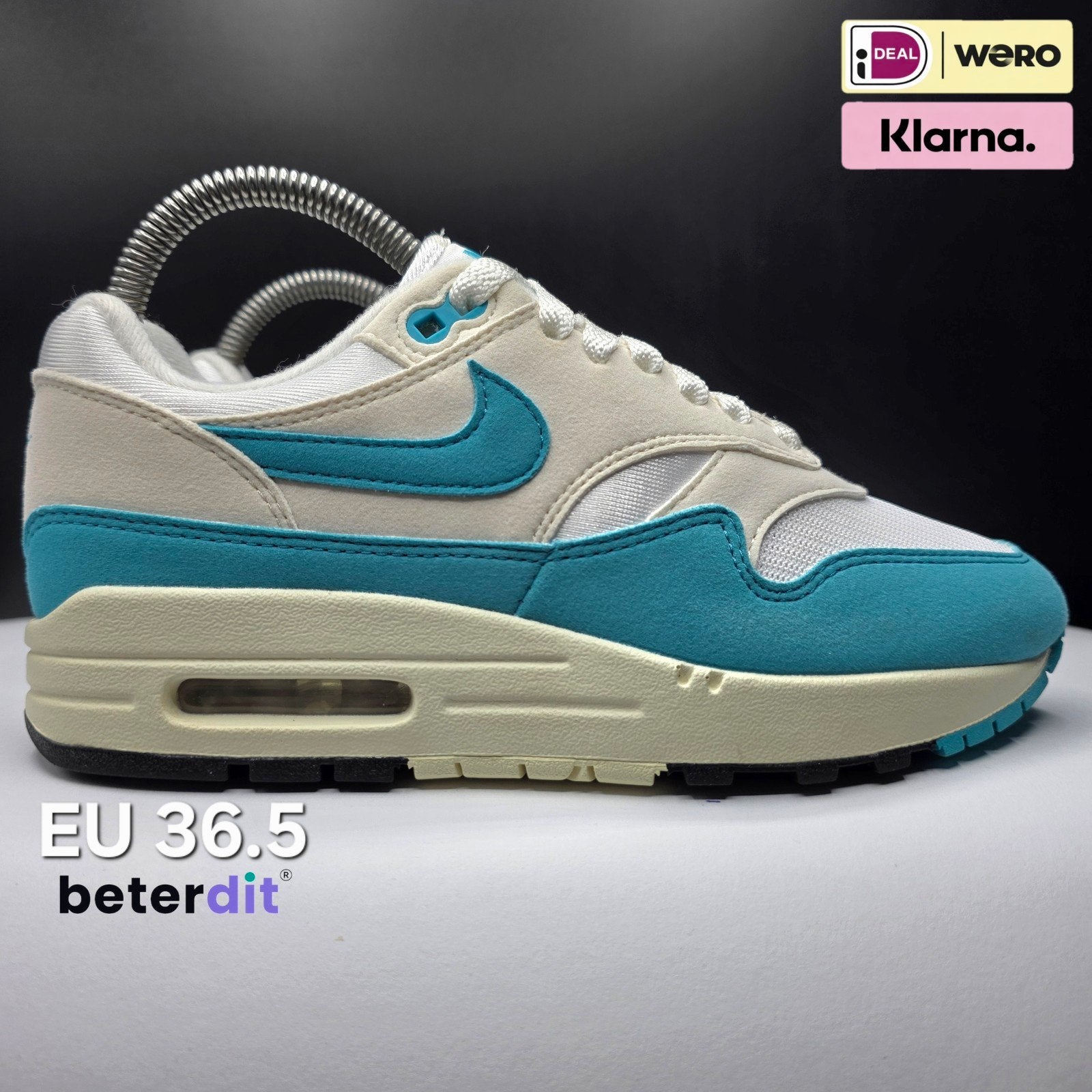 Nike Air Max 1 'Dusty Cactus' Maat 36.5, Ophalen of Verzenden, Nike, Nike, Nike air max