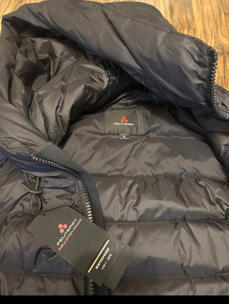 Peuterey donsjas - Nieuw met labels - Maat XL, Kleding | Heren, Verzenden, Nieuw, Zwart