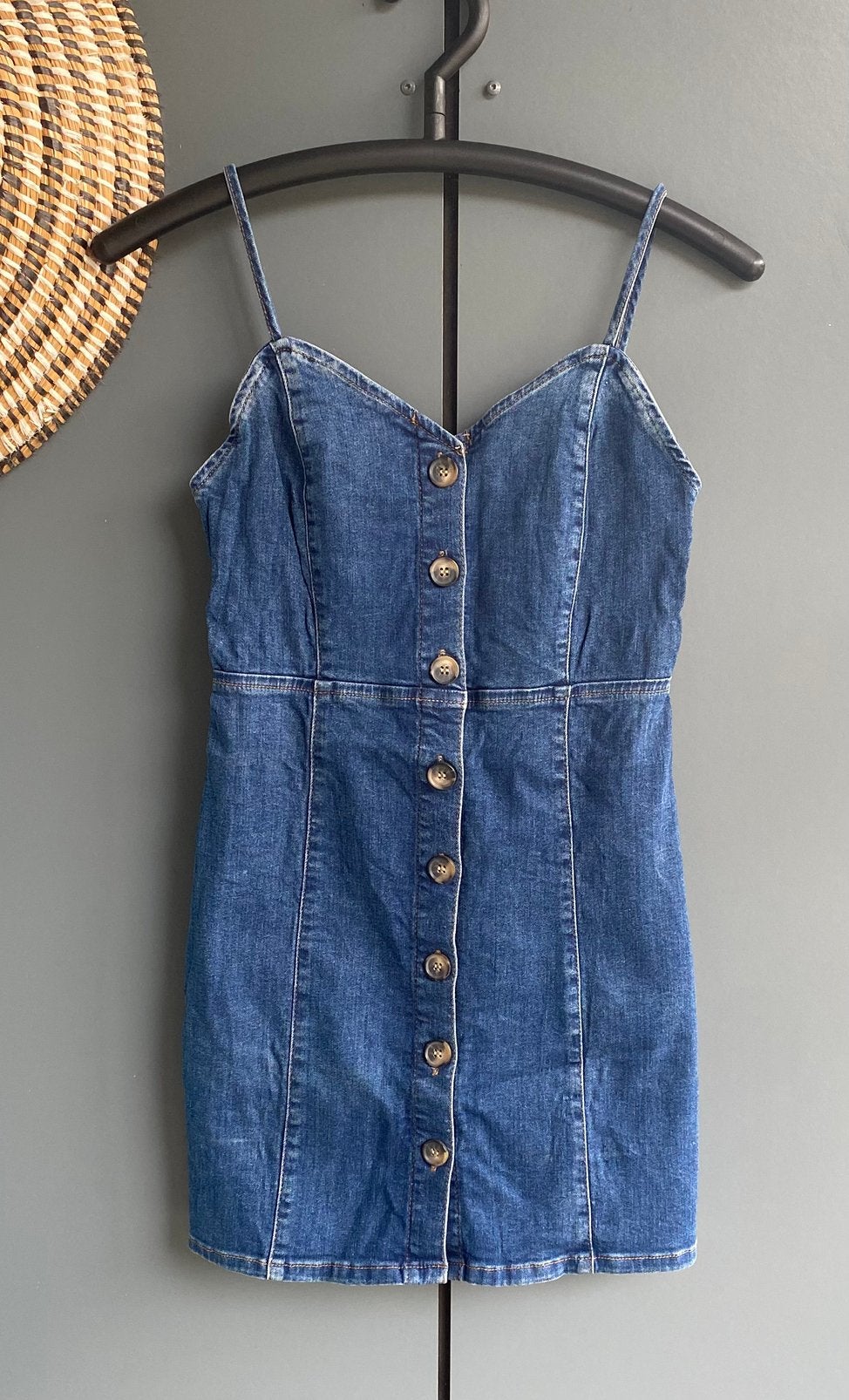 Spijkerjurkje van DENIM&CO..mt:36, B, A, C, Maat 36 (S)