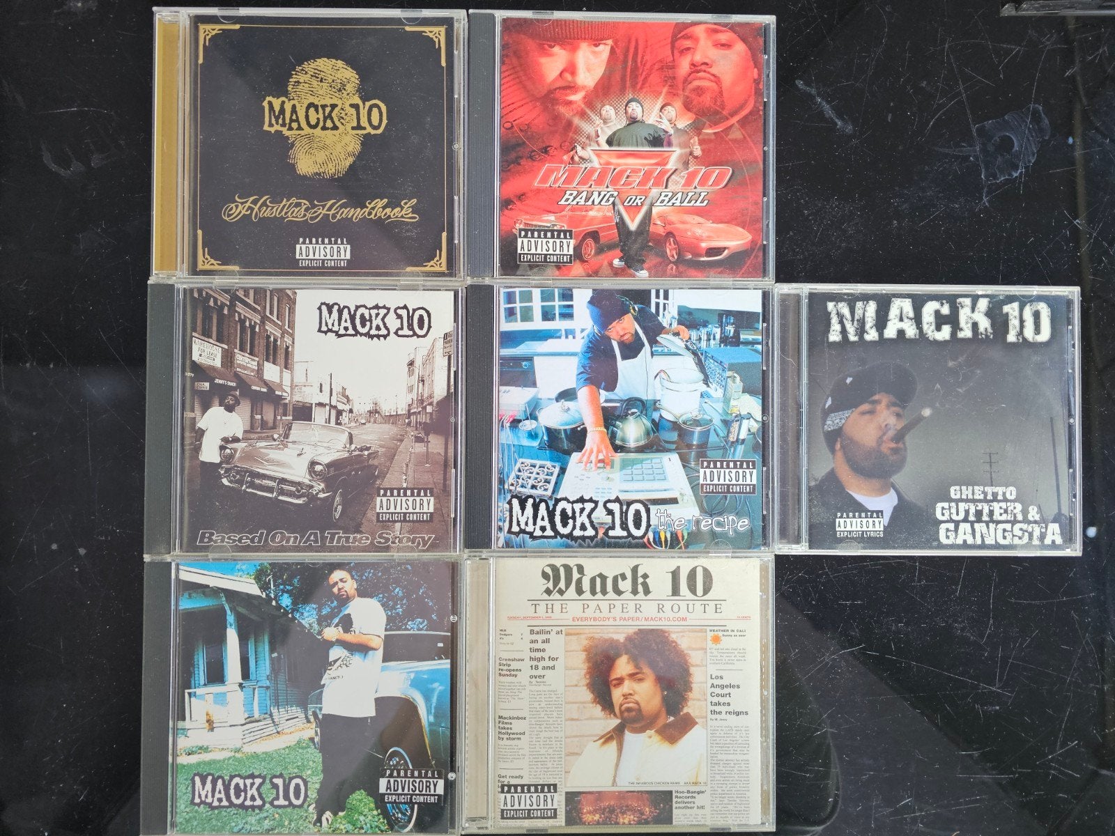 Mack 10 CD Collectie (7x) - Originele West Coast G-Funk, Ophalen of Verzenden