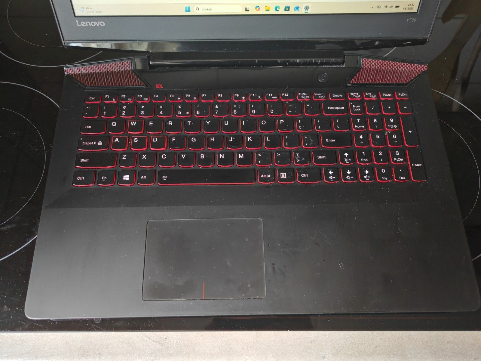 Te koop leuke Game laptop van Lenovo, Computers en Software, Desktop Pc's, Zo goed als nieuw, 3 tot 4 Ghz, HDD, SSD, 16 GB, Met videokaart