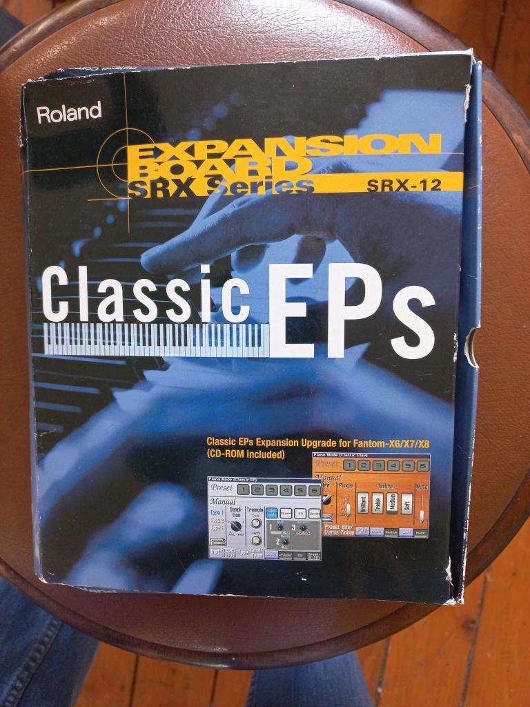 Roland SRX (expansion)crt/kaart Ep Classic, Ophalen, Zo goed als nieuw, Keyboard of Synthesizer
