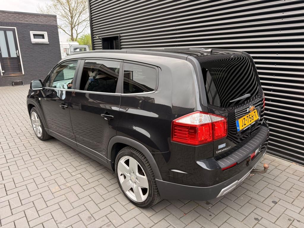 Chevrolet Orlando 1.4T LTZ+ 2014| 7PERSOON| LEER| CLIMA| NAV, Euro 5, Gebruikt, 7 stoelen, Zwart