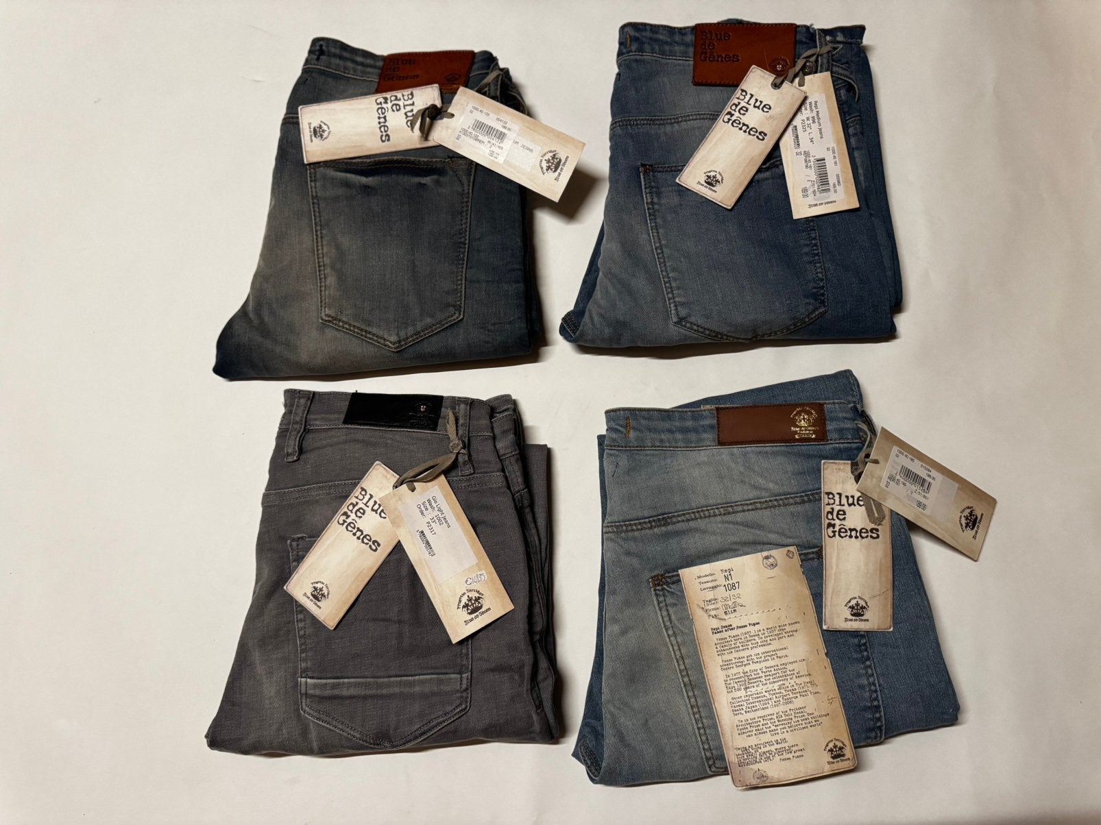 Blue de Gênes jeans – nieuw met labels., Ophalen of Verzenden, Nieuw, Overige kleuren, W32 (confectie 46) of kleiner