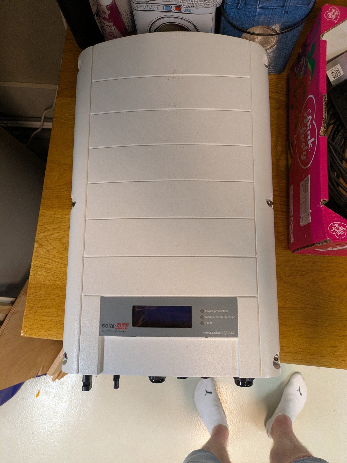 SolarEdge SE3000 omvormer met P300 optimizers, Ophalen, Gebruikt, Overige typen