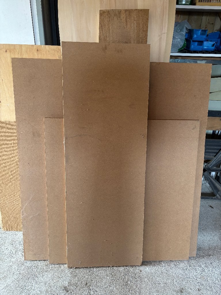MDF plaat, Ophalen, Nieuw, Overige materialen, 20 tot 50 mm