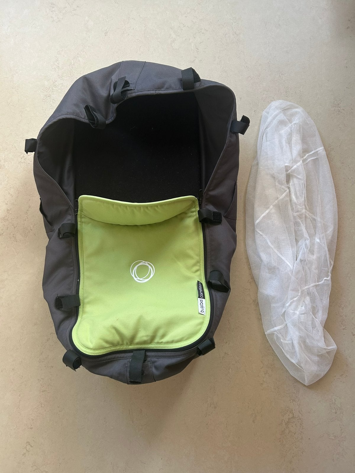 Bugaboo Cameleon reiswieg + muggennet, Ophalen, Bugaboo, Zo goed als nieuw, Combiwagen