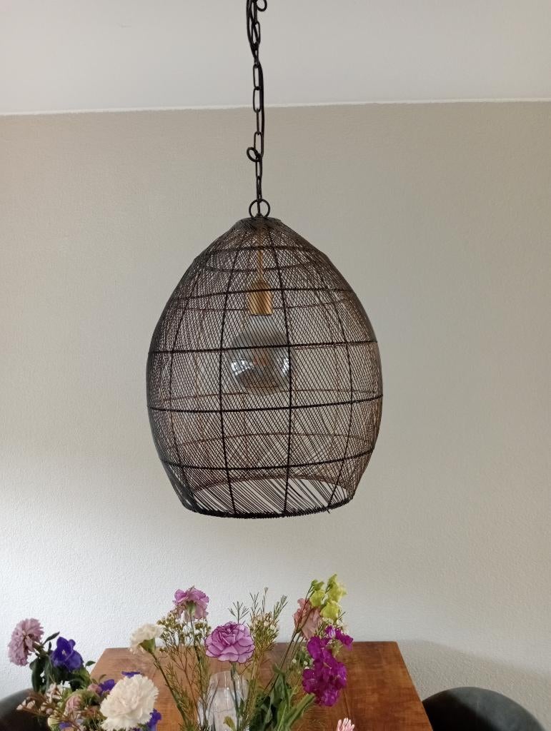 Hanglamp, Ophalen, Zo goed als nieuw, Metaal, 50 tot 75 cm