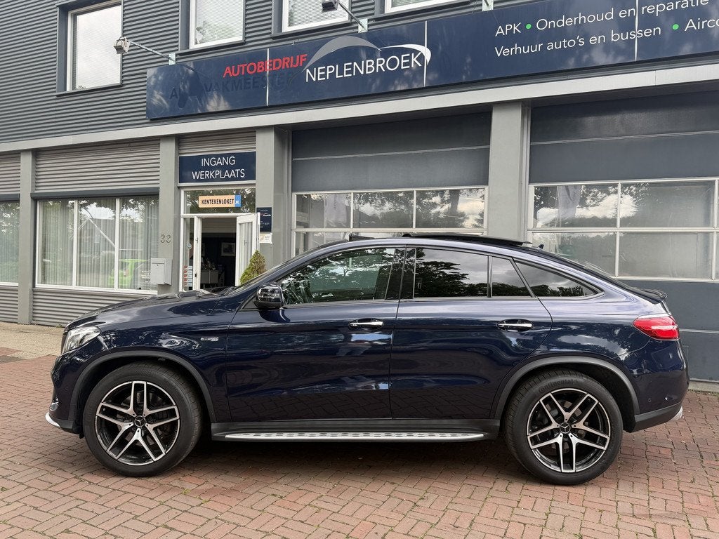 Mercedes-Benz GLE AMG 43 4MATIC Panodak | Leder | Luchtverin, Auto's, Mercedes-Benz, Automaat, Gebruikt, 368 pk, GLE