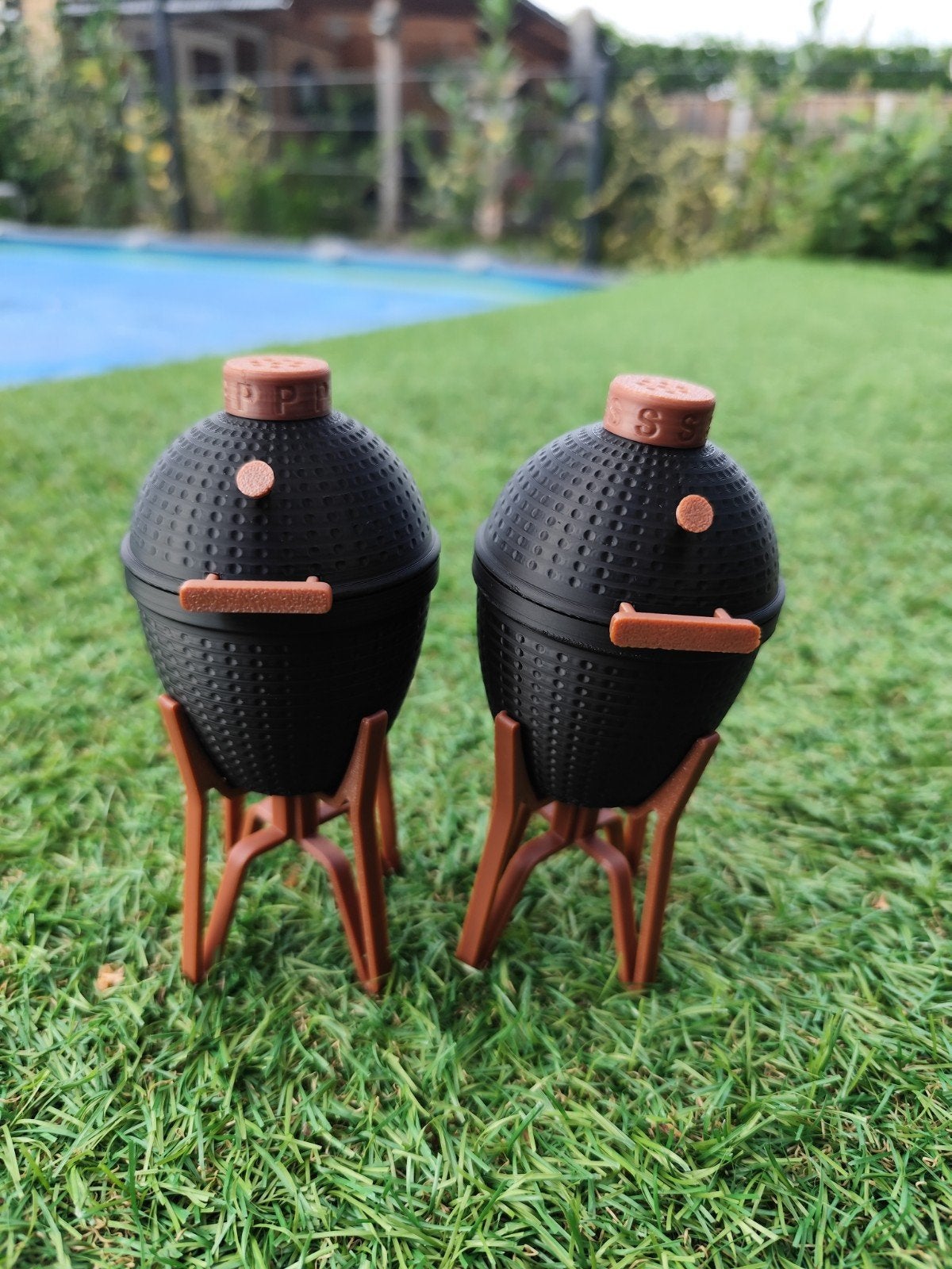 BBQ Peper en Zout Strooiers - Mini bbq Stijl, Tuin en Terras, Ophalen of Verzenden, Nieuw, Onbekend