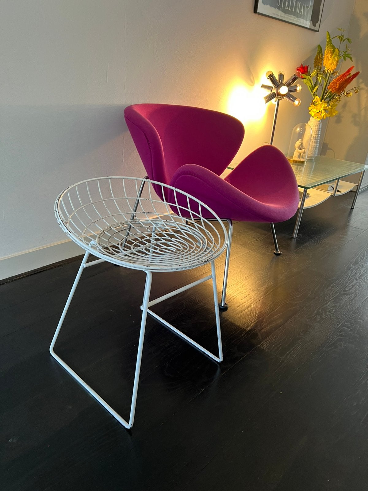 pastoe km05 wire stoel design, Ophalen, Gebruikt, Eén