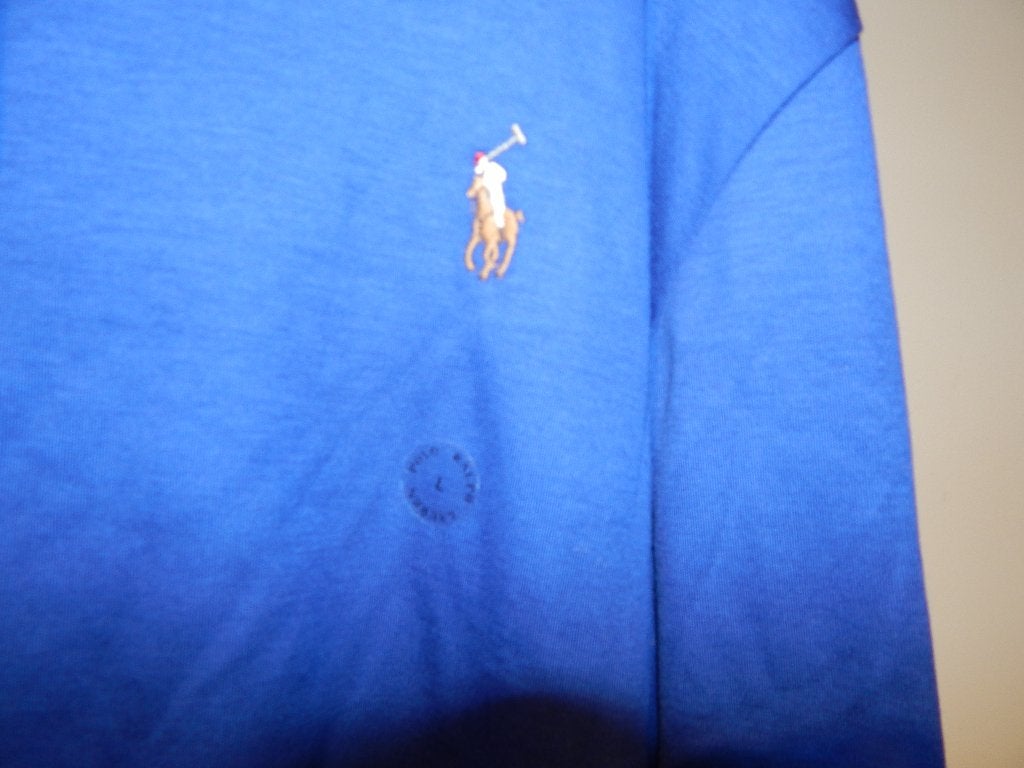 Ralph Lauren polo sport kolletje kobalt pony in kleur NieuwL, Blauw, Nieuw, Ophalen of Verzenden, Ralph Lauren Polo