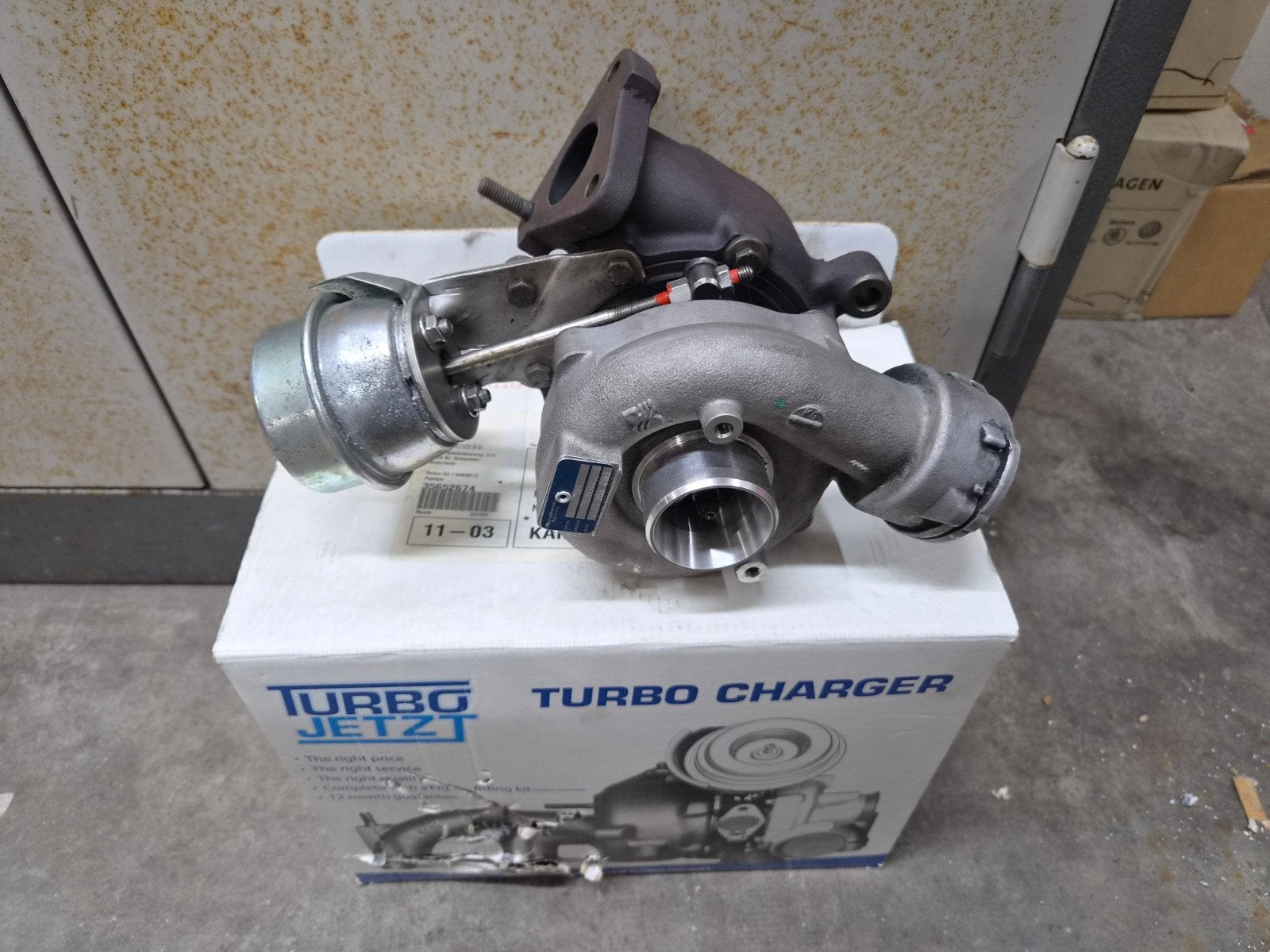 2.0/1.9 TDI Turbo BV43 Borgwarner, Ophalen of Verzenden, Gebruikt, Audi