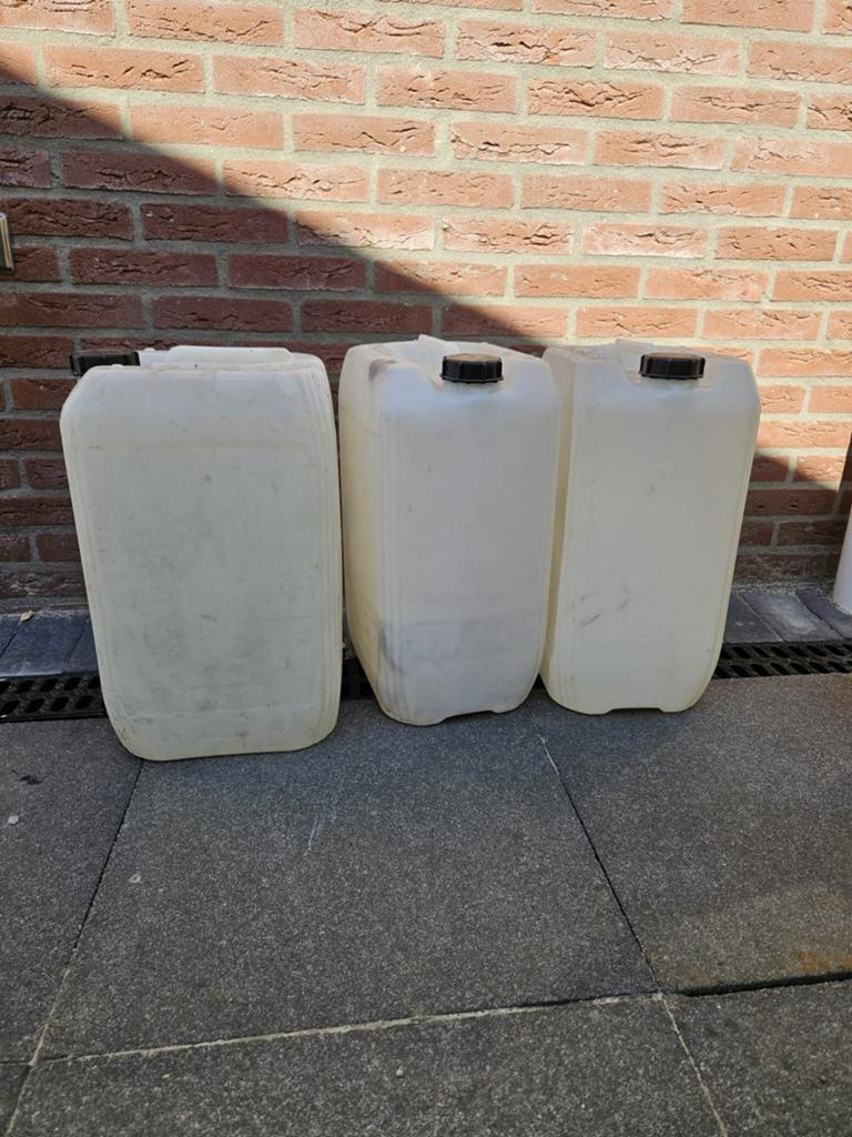 Jerrycan 30 liter, 3 stuks, Tuin en Terras, Regentonnen, Minder dan 75 liter, Ophalen