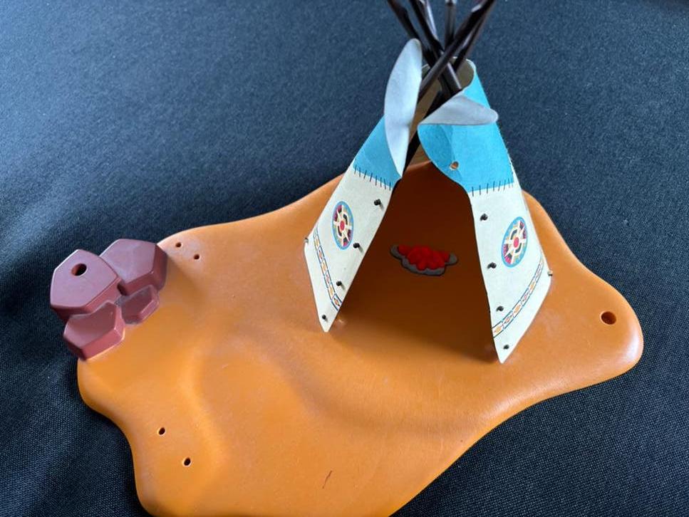 Playmobil Vintage Indianen Tipi - Set 4012 Onderdeel, Ophalen of Verzenden, Gebruikt