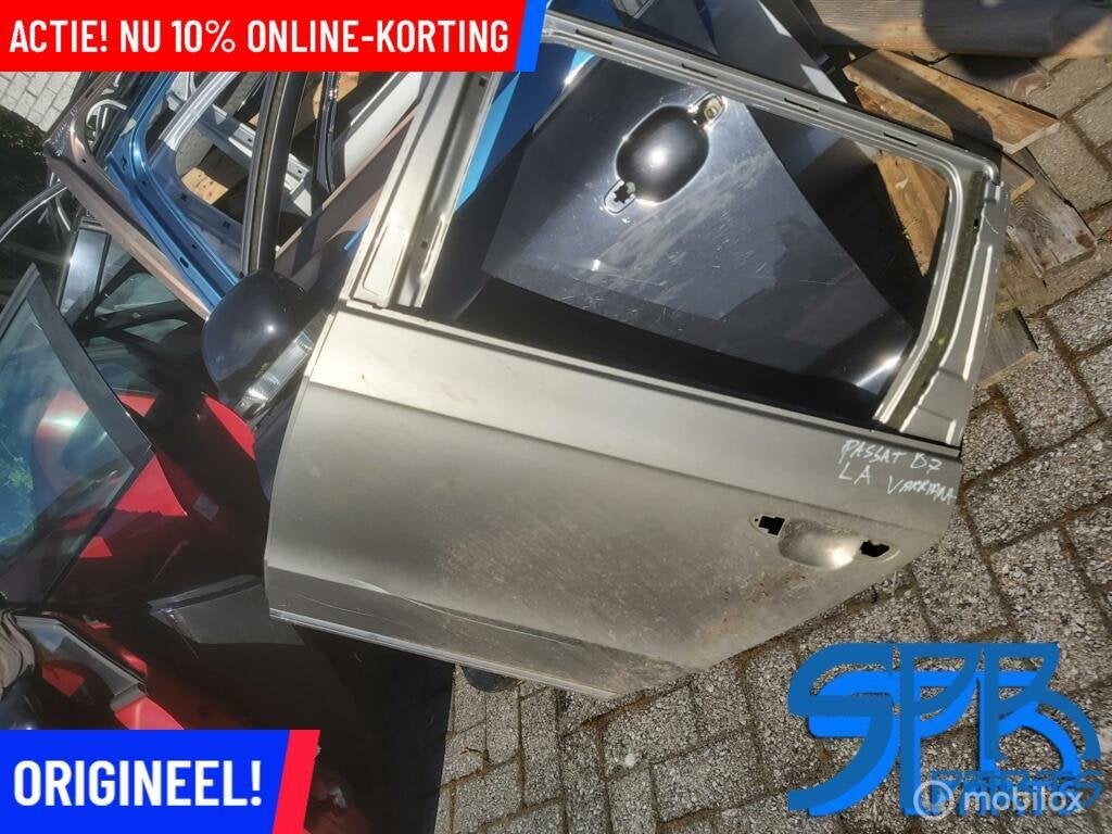 VW Passat B7 VARIANT LINKSACHTER DEUR LINKS ACHTER PORTIER, Auto-onderdelen, Gebruikt, Ophalen of Verzenden, Achter, Volkswagen
