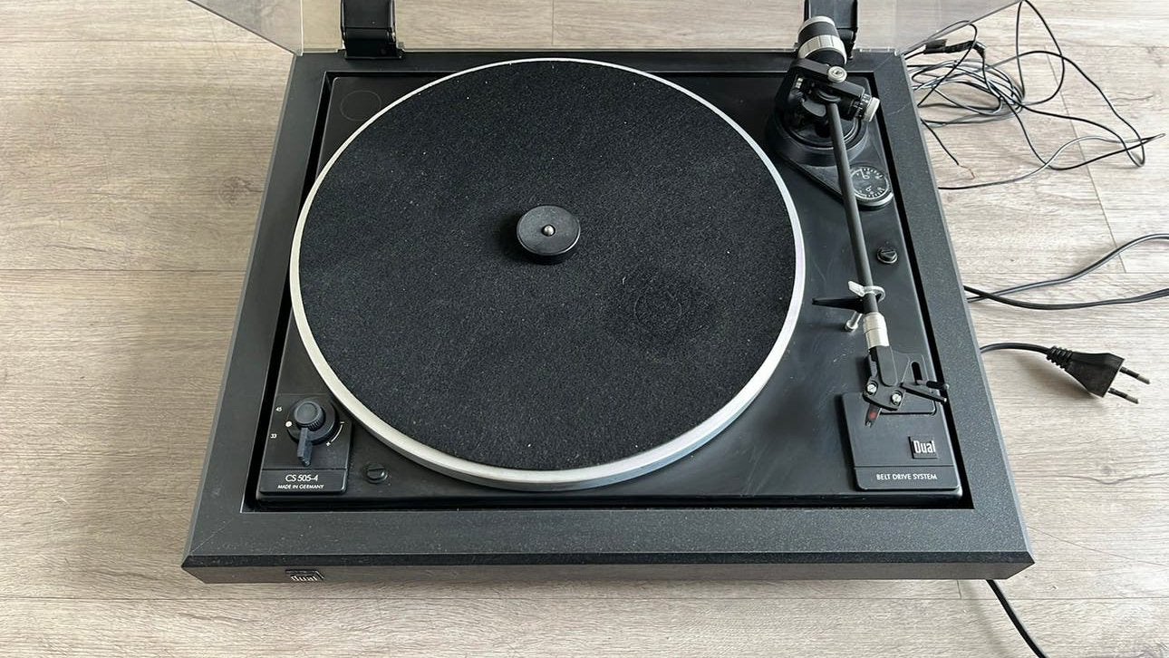 Dual en Technics platenspeler pickup platen speler SL-B303, Ophalen, Zo goed als nieuw, Technics