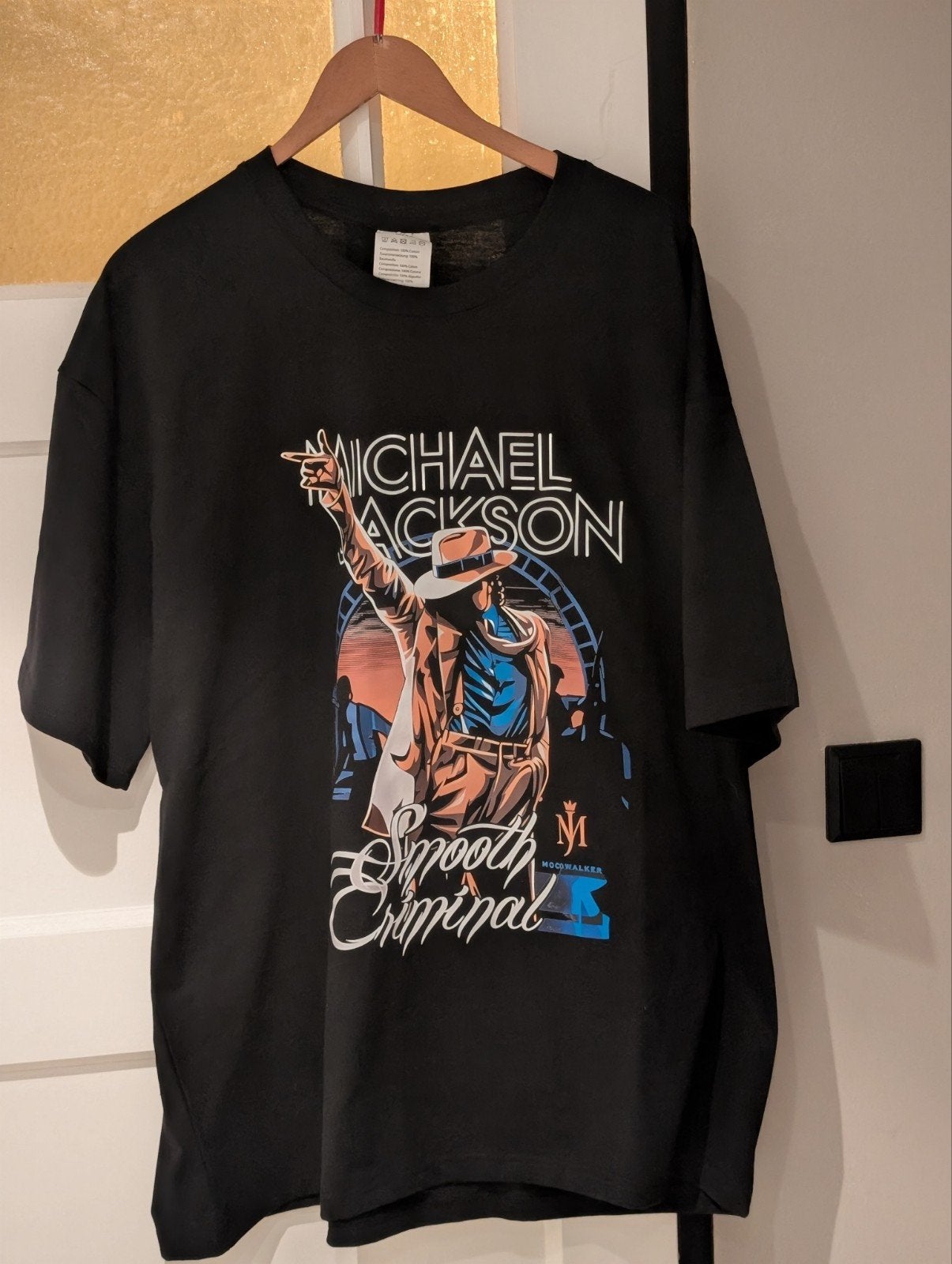 Michael Jackson Smooth Criminal T-shirt XXXL, Verzenden, Zo goed als nieuw, Onbekend