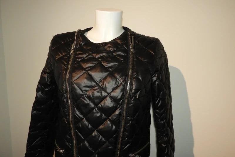 The Kooples gevoerde jas dubbele rits Als Nieuw M, Maat 38/40 (M), Verzenden, Zwart, Zo goed als nieuw