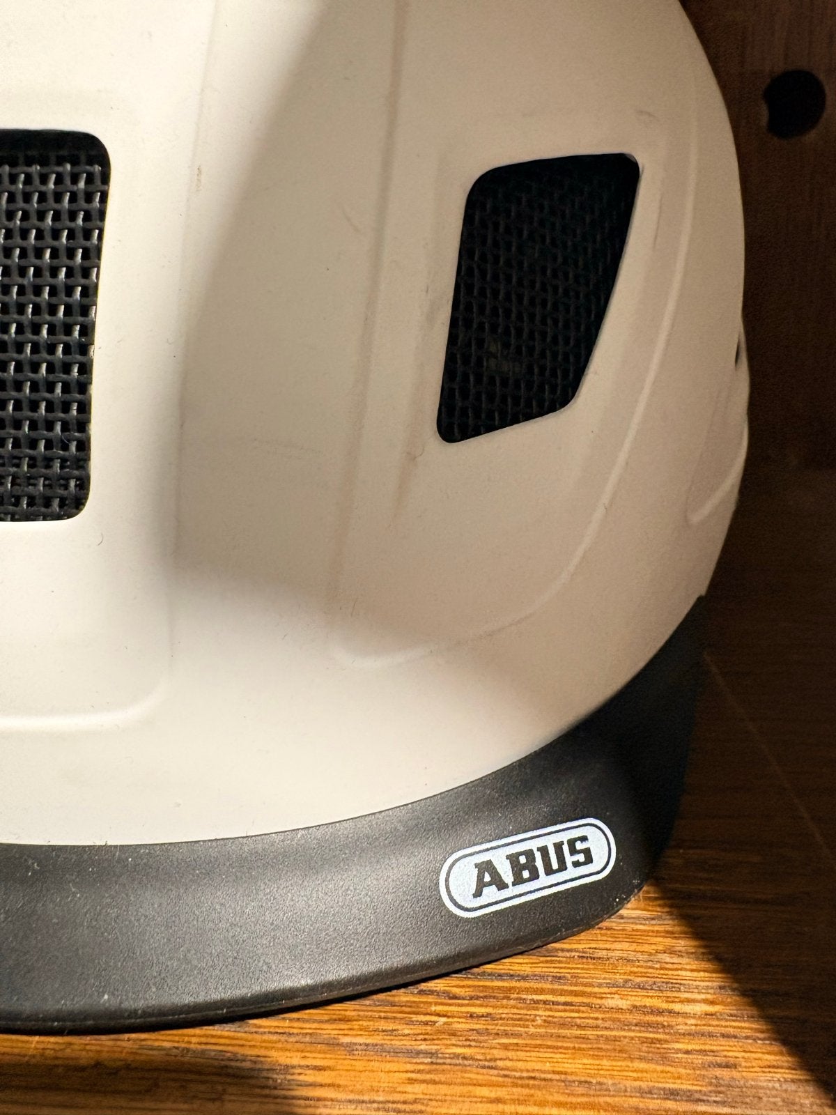 ABUS Fietshelm (wit of blauw) - Maat M (52-58cm), Ophalen of Verzenden, Zo goed als nieuw, M, Heer of Dame