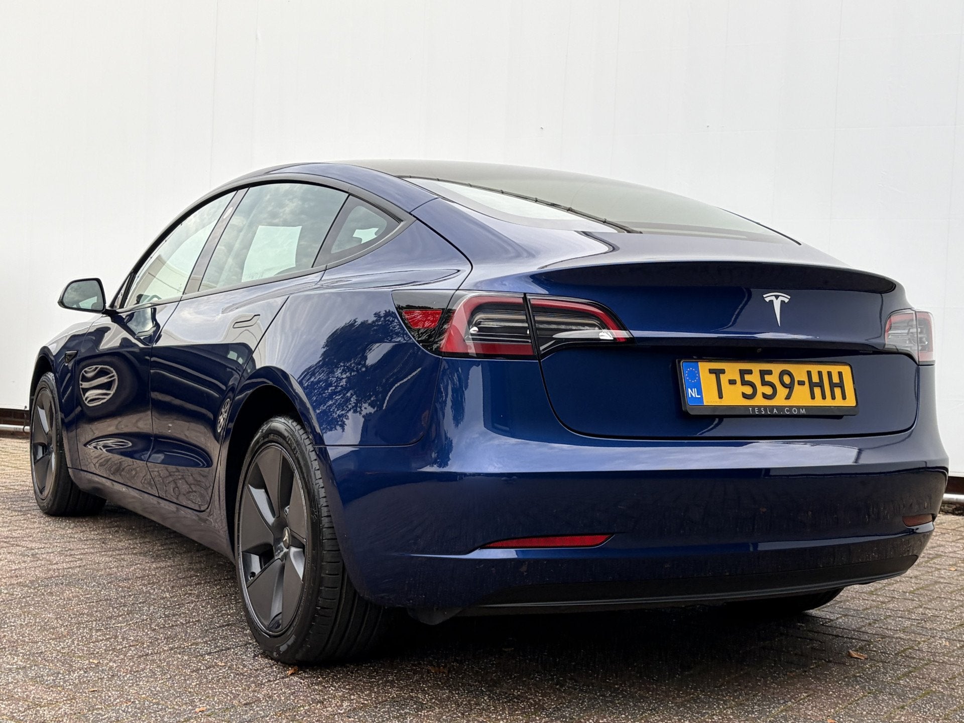 Tesla Model 3 Standard RWD Plus 60 kWh Autopilot Leer Camera, Auto's, Automaat, Achterwielaandrijving, Gebruikt, 491 km