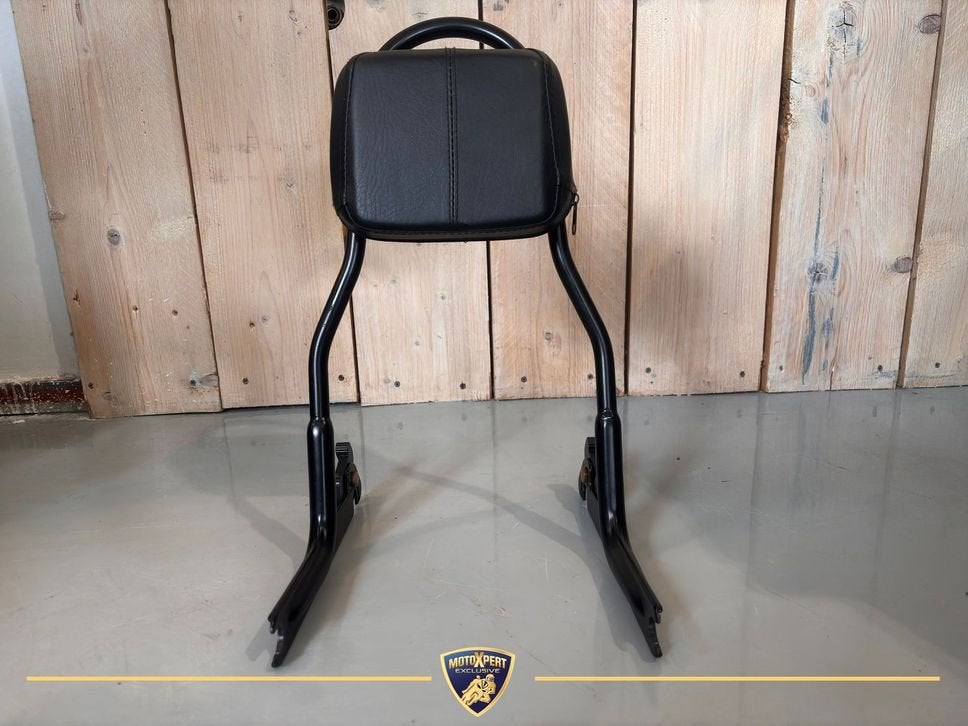 HARLEY-DAVIDSON afneembaar rugsteun sissybar zwart, Motoren, Onderdelen | Harley-Davidson, HARLEY-DAVIDSON, Onbekend, Onbekend