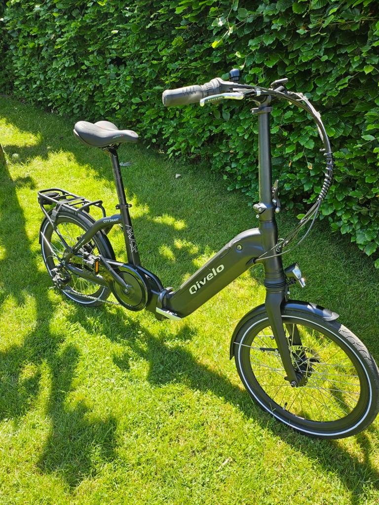 Elektrische vouwfiets, Qivelo Folding city Smart., Ophalen, Zo goed als nieuw
