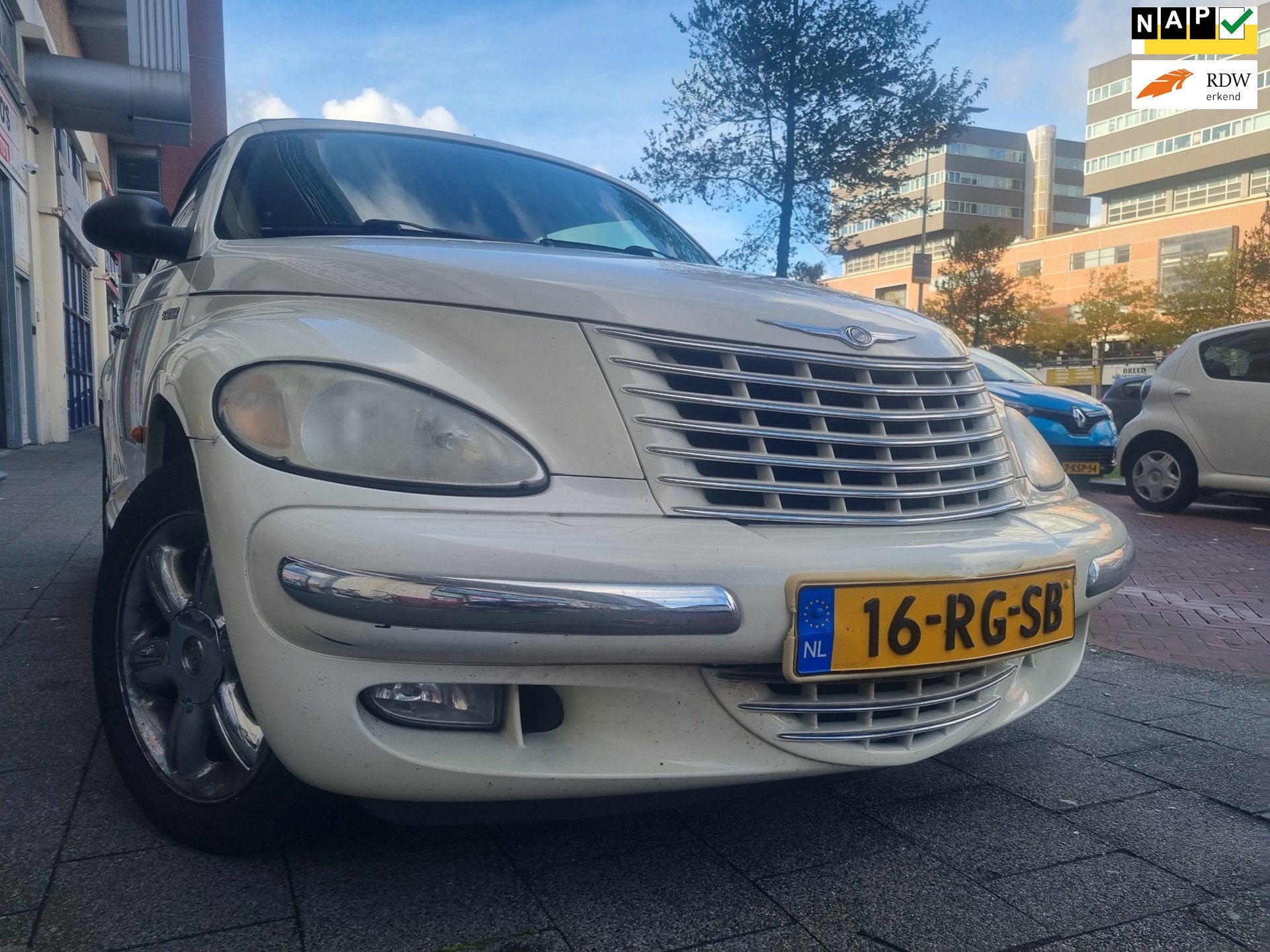 Chrysler PT Cruiser Cabrio 2.4i Limited Cabrio Automaat, Auto's, 450 kg, Gebruikt, Cabriolet, 4 stoelen