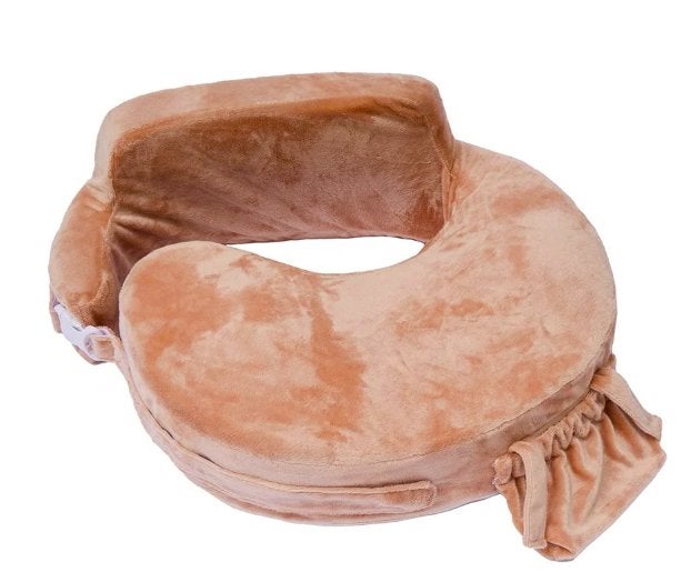 My Brest Friend Super Deluxe Nursing Pillow - Dusty Rose, Ophalen of Verzenden, Zo goed als nieuw, BPA-vrij, Overige typen