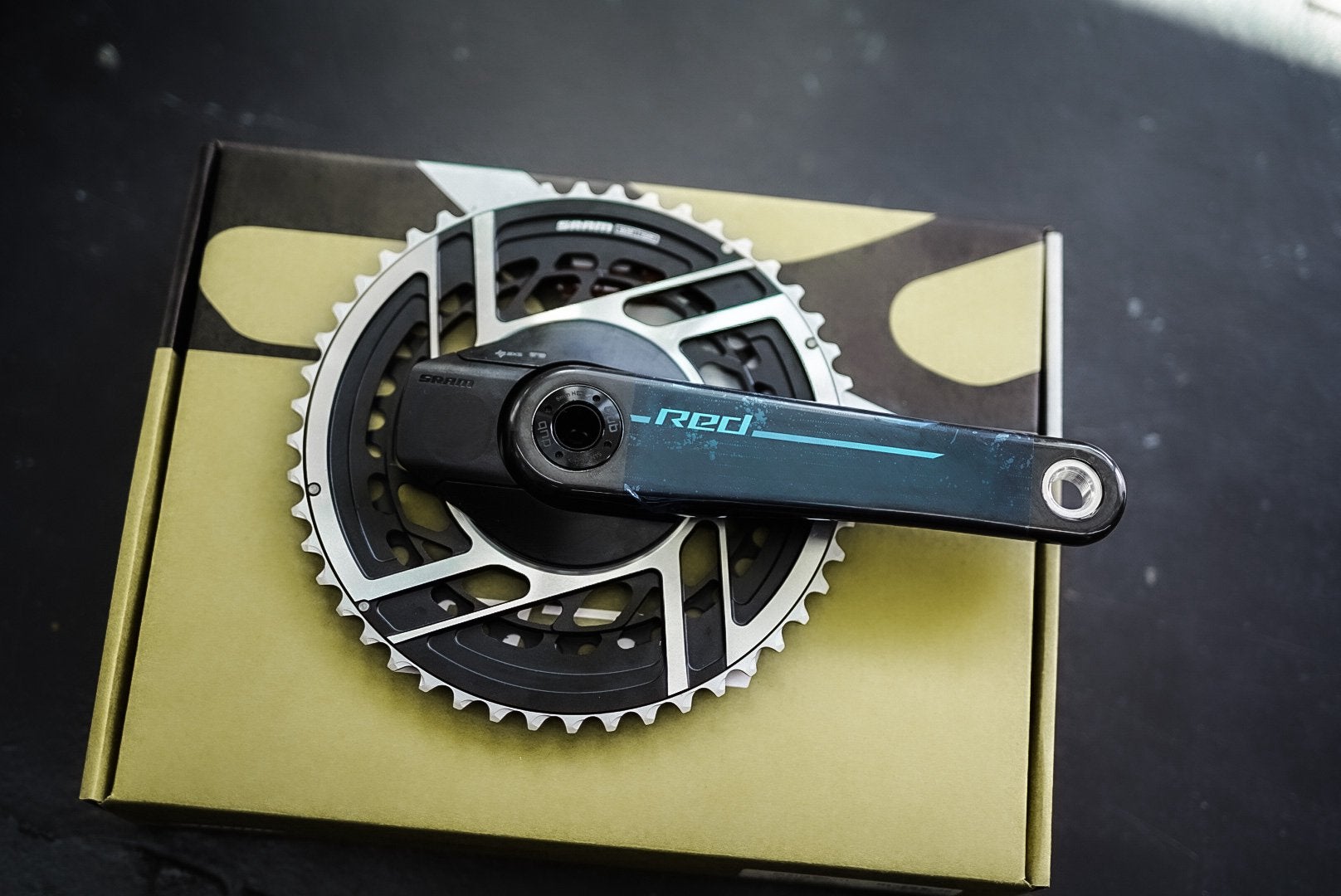 Sram Red vermogensmeter 165mm Quarq, Fietsen en Brommers, Crankstel of Pedalen, Sram, Nieuw, Ophalen of Verzenden