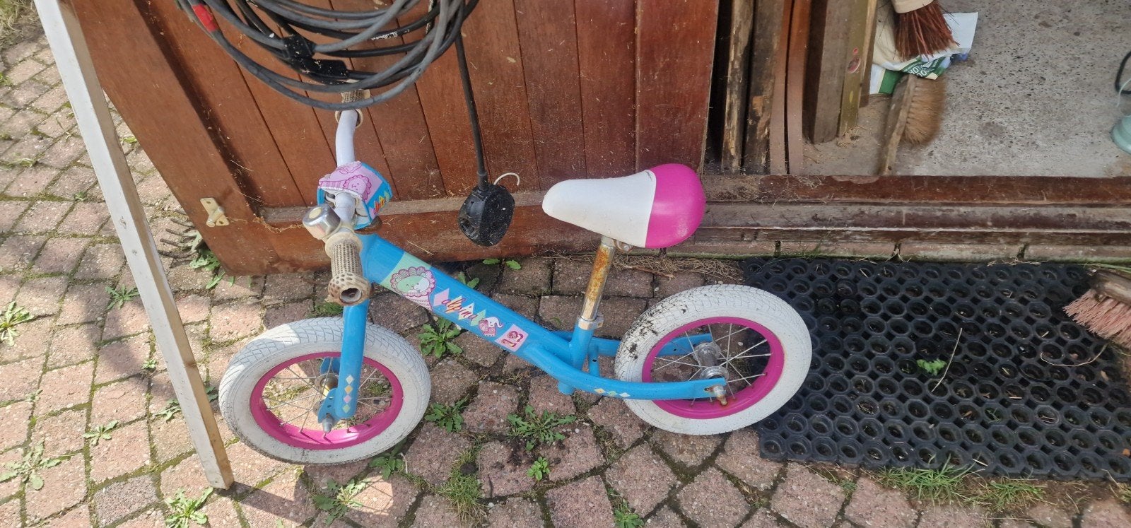 loop fietsje, Ophalen, Gewone step