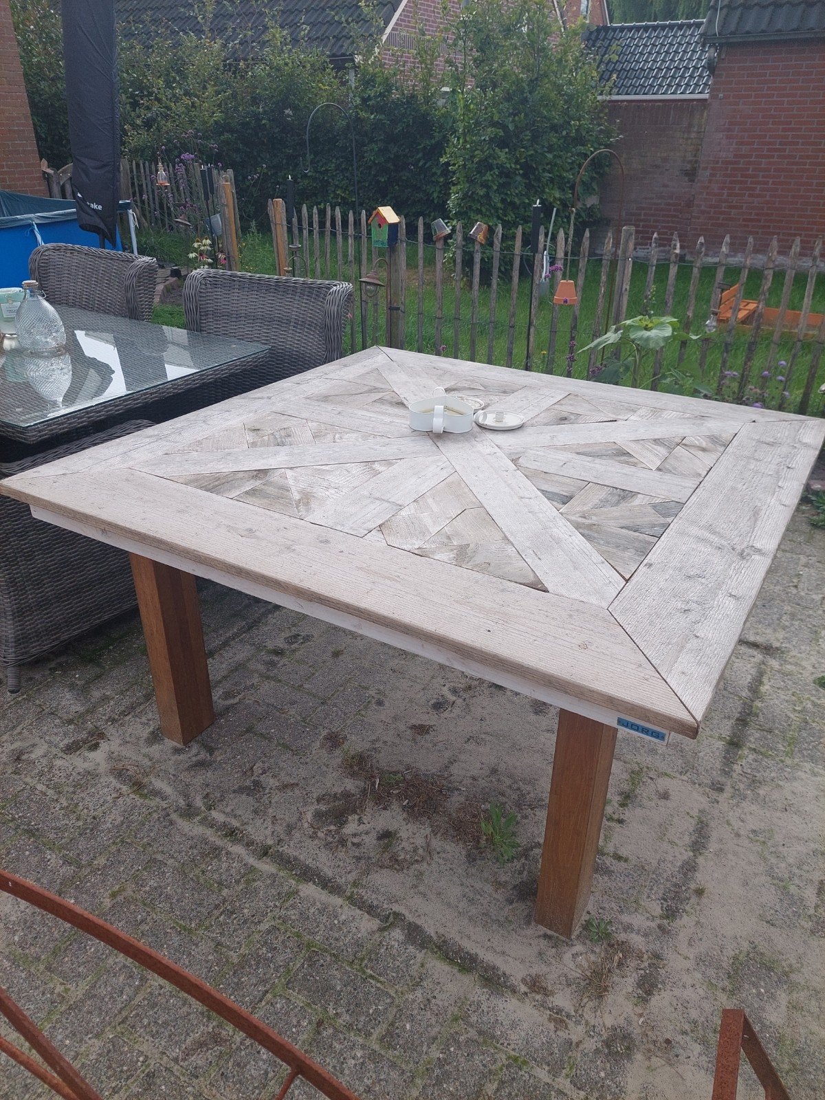 Gratis tafel, Ophalen, Gebruikt, Vierkant, Hout