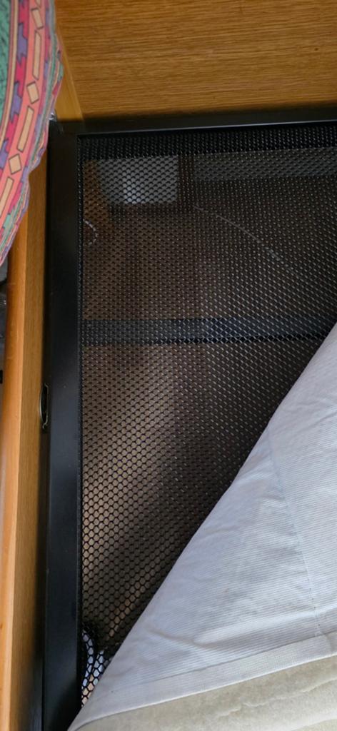 GRATIS Blank houten bed, 90 cm, Ophalen of Verzenden, Zo goed als nieuw, 200 cm