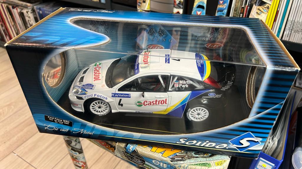1/18 Ford Focus WRC rally 2003, Hobby en Vrije tijd, Modelauto's | 1:18, Ophalen of Verzenden, Zo goed als nieuw, Auto, Solido