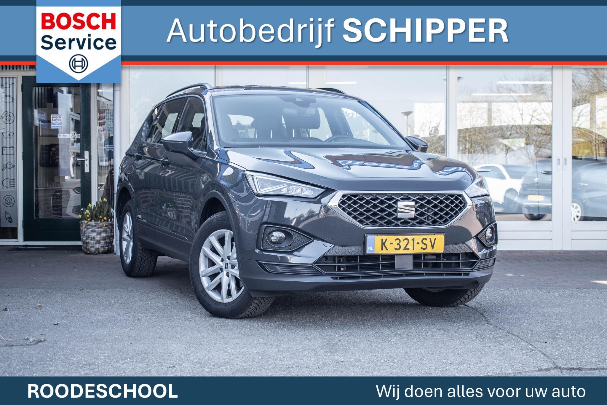 SEAT Tarraco 1.5 TSI Style 150PK Automaat, Auto's, Seat, 12 maanden, Stof, Euro 6, Origineel Nederlands