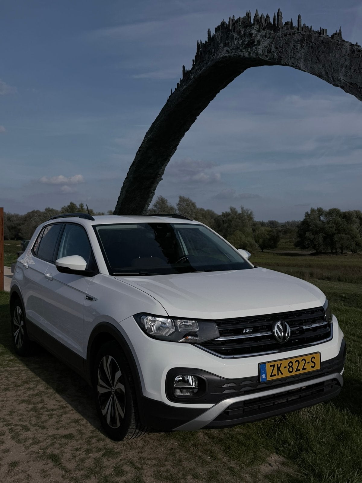 Volkswagen T-Cross 1.0 TSI 95pk 2019 Wit, Voorwielaandrijving, T-Cross, 1145 kg, 95 pk