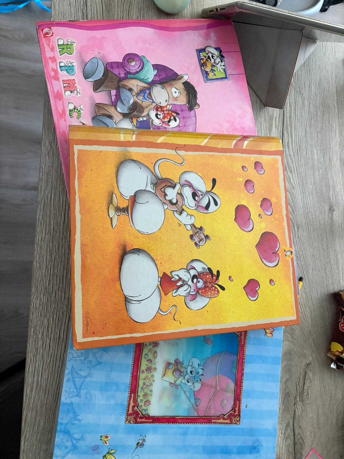 Grote diddl verzameling 3 mappen, Ophalen, Zo goed als nieuw, Papier, Kaart of Schrift