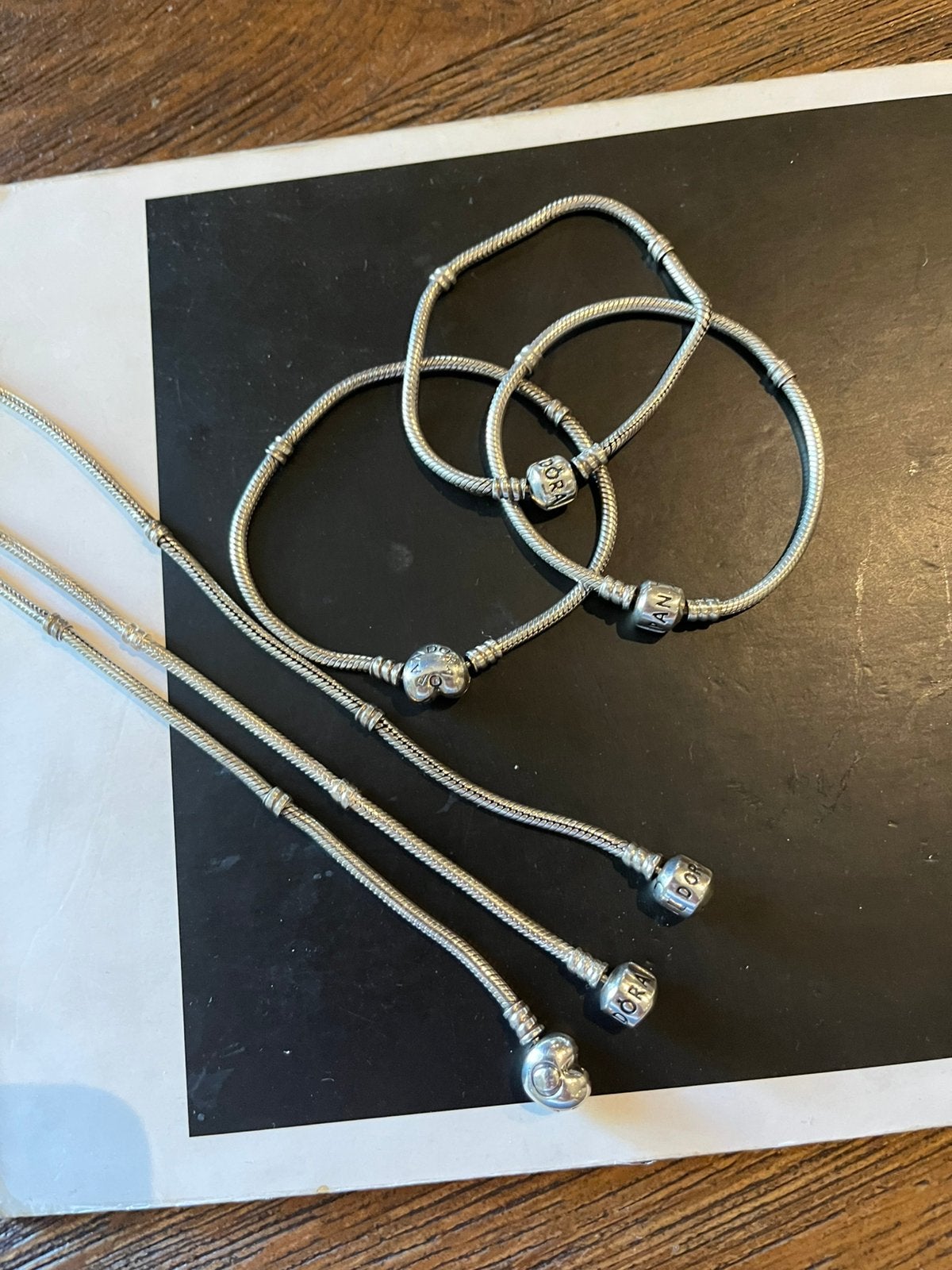 Pandora armbandjes., Ophalen of Verzenden, Zo goed als nieuw, Zilver, Pandora