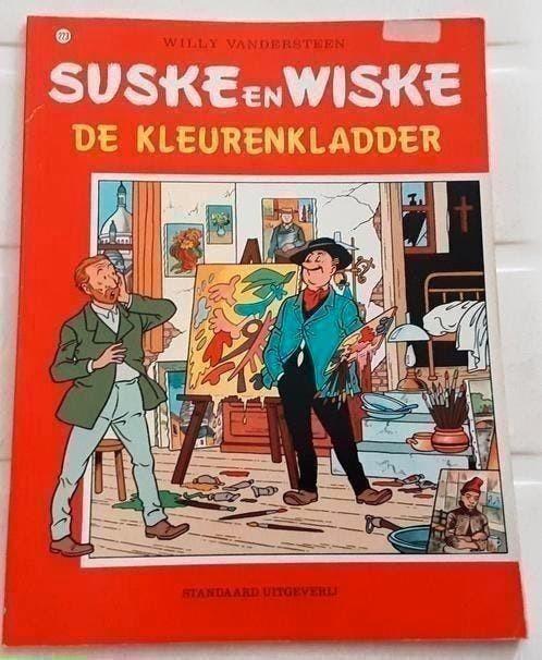 1e druk Suske en Wiske 223 De kleurenkladder - 1990, Eén stripboek, Ophalen of Verzenden, Zo goed als nieuw