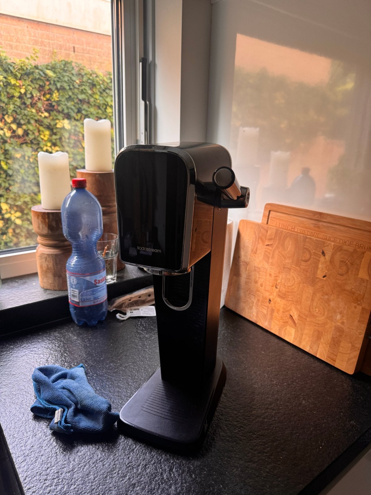 Sodastream Art met bijna lege koolzuurfles, Ophalen of Verzenden, Zo goed als nieuw