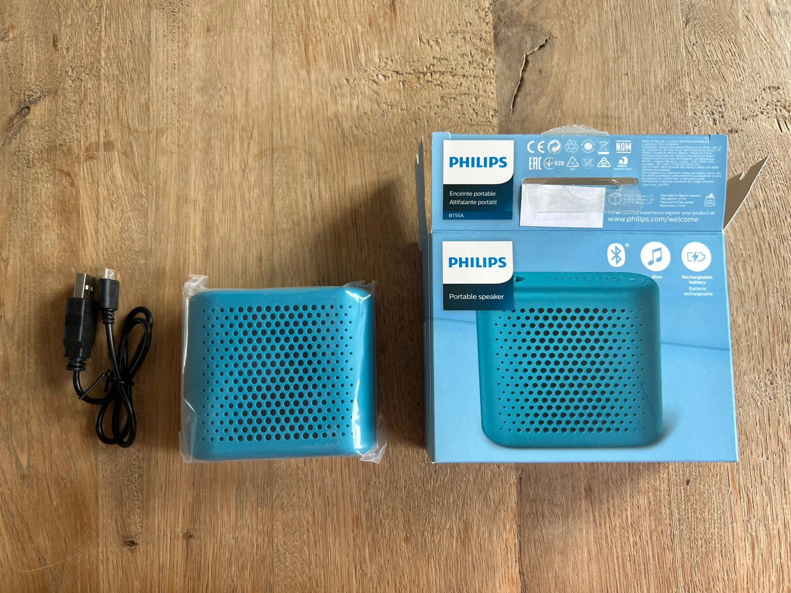 Mini speaker Philips draadloze draagbare luidspreker, Philips, Overige typen, Nieuw, Ophalen of Verzenden