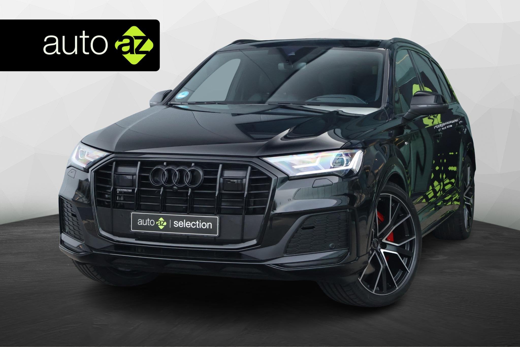 Audi Q7 50 TDI quattro Pro Line S 7p / Luchtvering / B&O / T, Auto's, Audi, Automaat, Gebruikt, 7 stoelen, Zwart